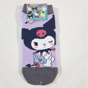 Kuromi Sanrio Women's Socks, One Size Fits Most, New With Tag